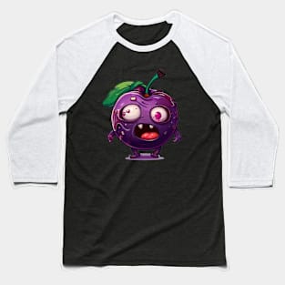 Zombie Plums - Nathan Baseball T-Shirt